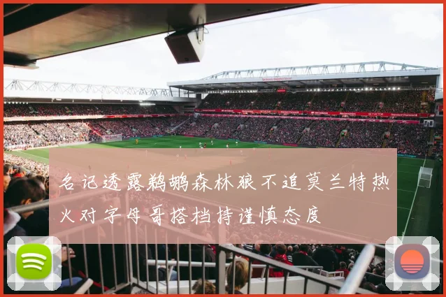 名记透露鹈鹕森林狼不追莫兰特热火对字母哥搭档持谨慎态度
