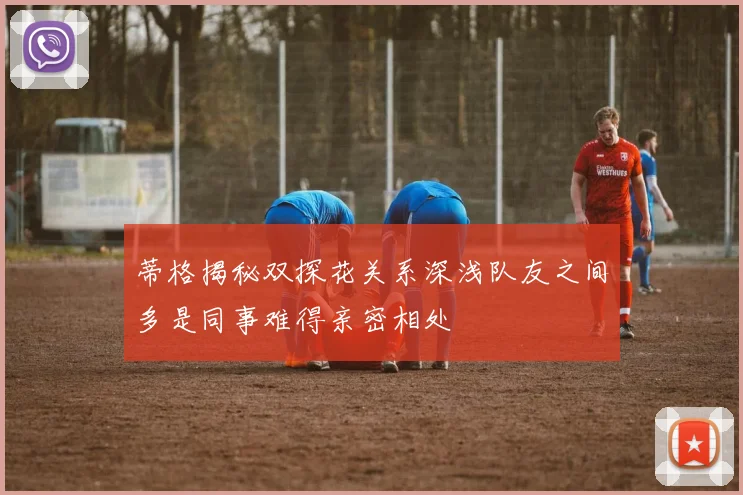 蒂格揭秘双探花关系深浅队友之间多是同事难得亲密相处